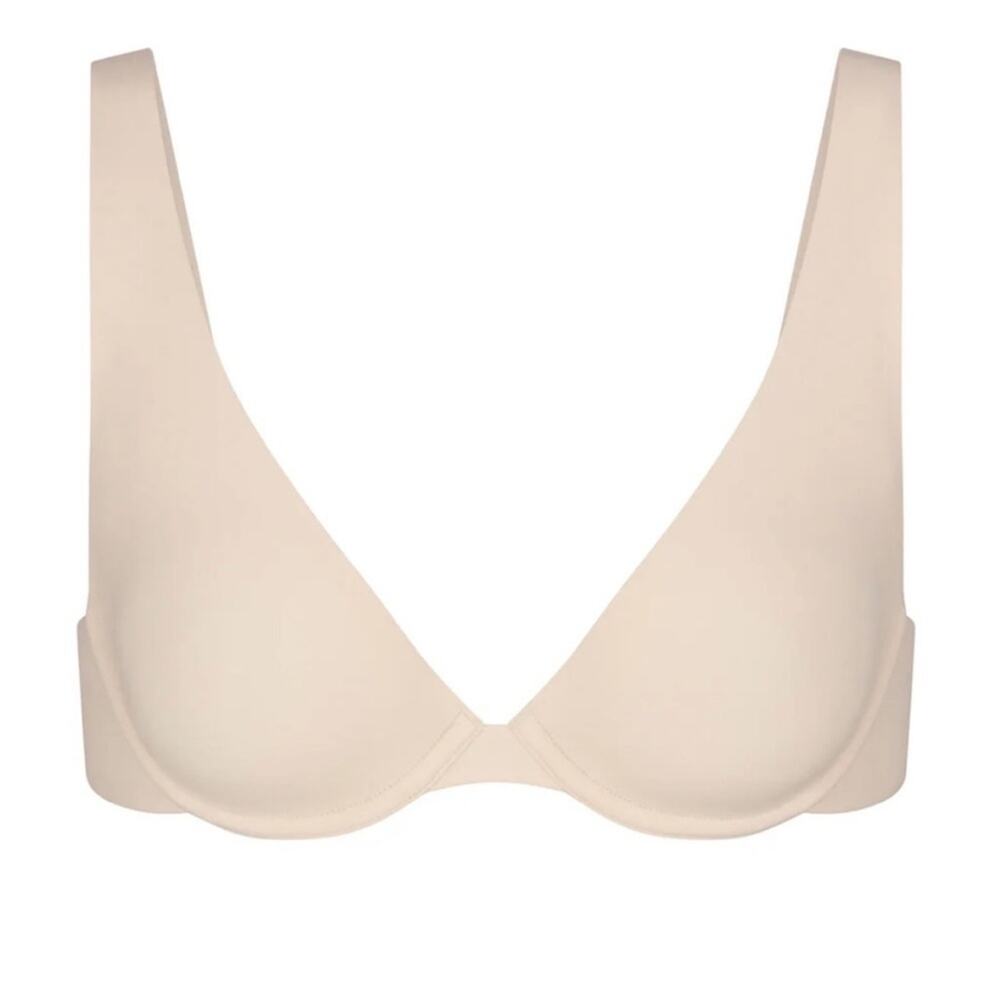 NWT SKIMS Fits‎ Everybody High Apex Bra Sand 32A